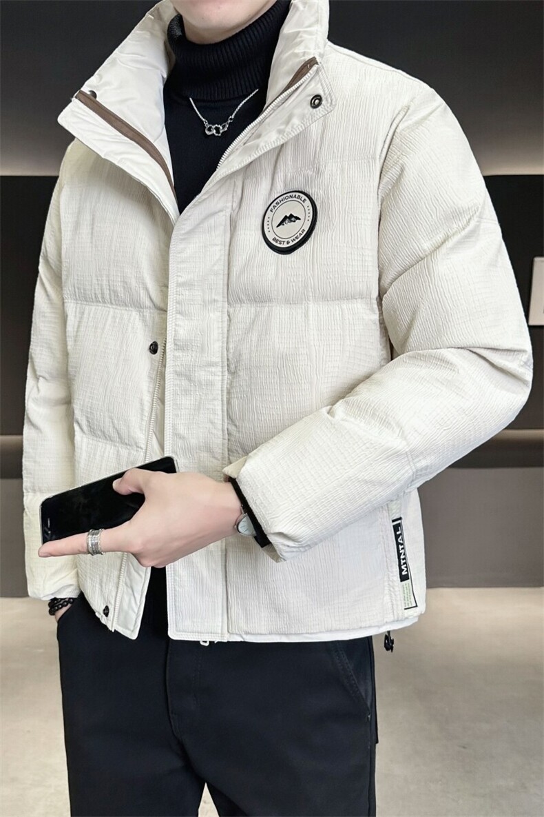 数据款2024新款羽绒服男士冬季外套短款帅气鸭绒上衣B240-YR8816,男装羽绒服,电商B240