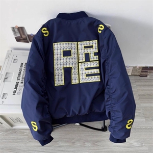 初冬痞帅外套ins高街潮牌港风韩版潮流宽松夹克-WT62-网络图