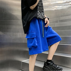 2023华夫格提花编织短裤男款夏季宽松百搭五分卫裤k11-p45控68，男装休闲裤，星座816A（原B366）