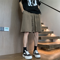 休闲裤男韩版潮流百搭裤子夏季薄款短裤D0107-P30，男装休闲裤，星座308B-2