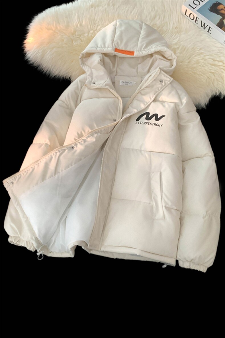 新款棉衣男女棉服连帽冬装棉袄面包服加厚外套3356-P65控98,男装棉衣,星座207