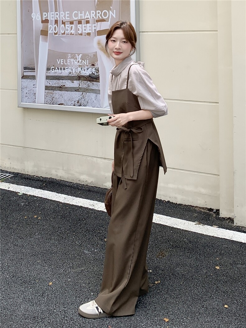 2025年秋新款三件套气质女神范高端知性干练时尚女装,女装套装/套裙,橙子家