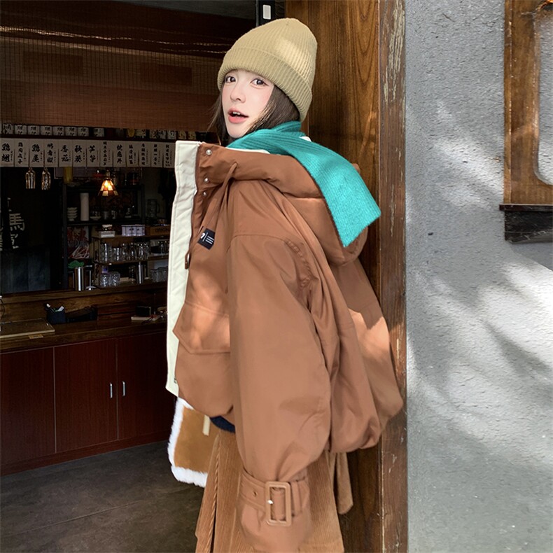 【新款】时髦舒适宽松的羽绒服088-9933p195k298,女装羽绒服,2C088