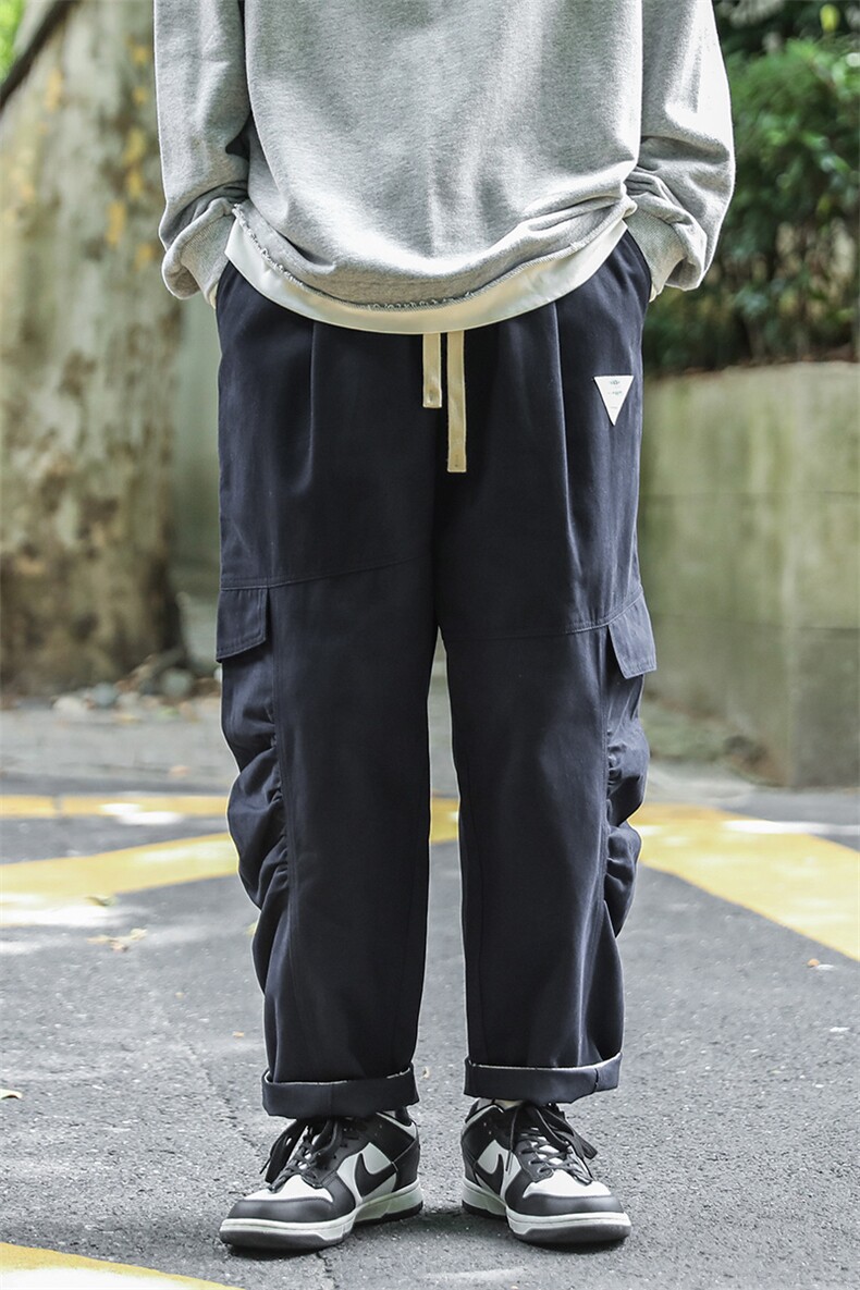 2024秋冬新款cityboy宽松直筒休闲裤工装裤K245-P50,男装休闲裤,星座914-3