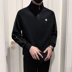B340WY6625P6898无头风店主风半高领卫衣男，男装卫衣，电商B340