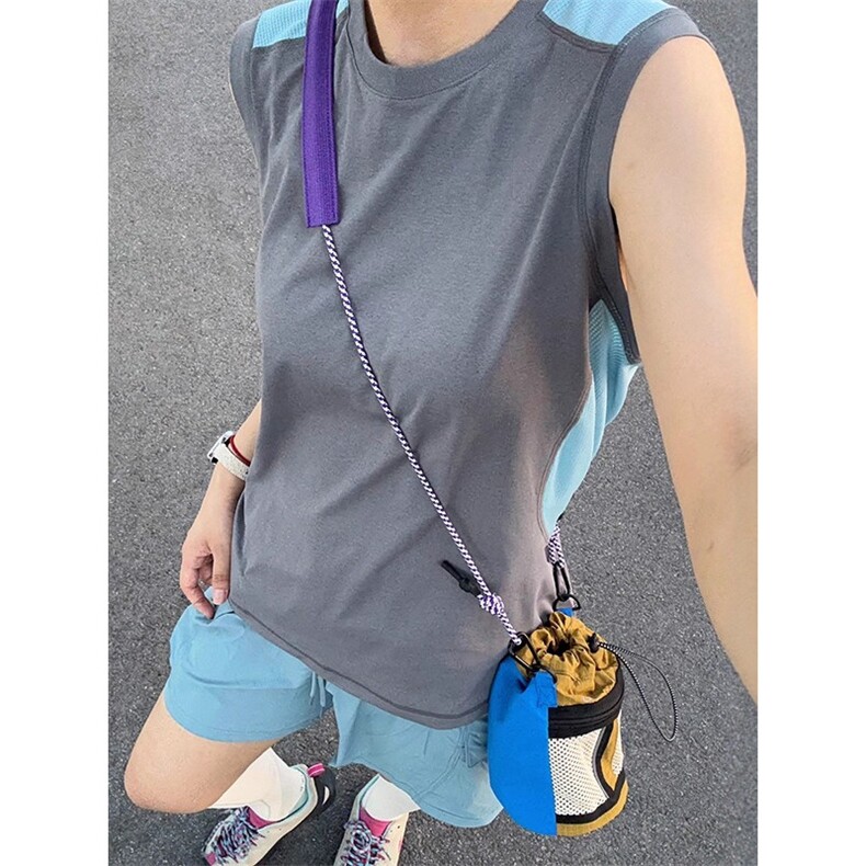 网图速干背心男女夏季凉感冰丝无袖T恤运动跑步健身特P28,男装背心/马甲,电商C306-1