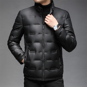 冬季新款立领羽绒服男休闲中年男外套爸爸装GSNA2154-P275图片