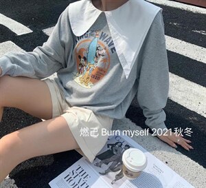 秋冬卫衣,女装卫衣/绒衫,燃已