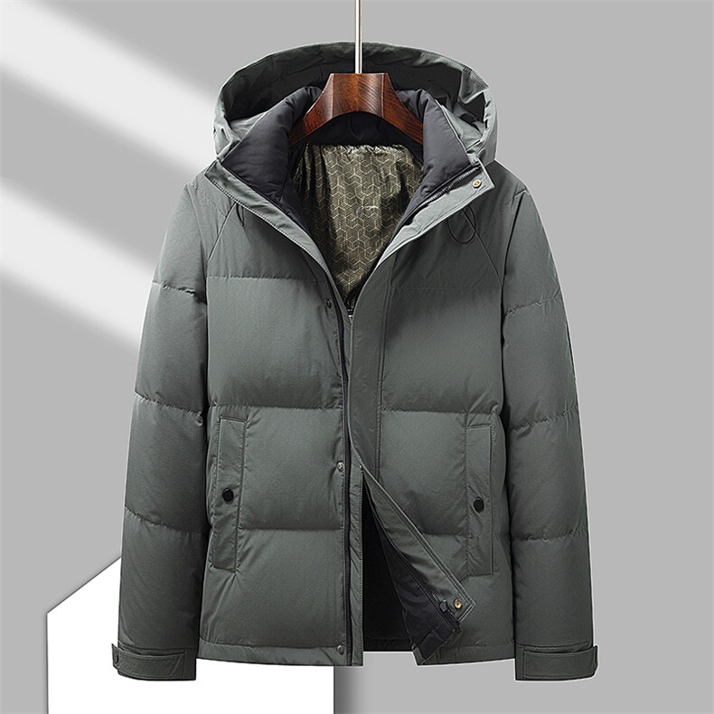 男短款羽绒服冬季保暖爸爸中老年冬装时尚连帽外套HO23127-P255,男装羽绒服,星座1105-3