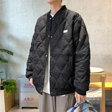 冬季加厚棉衣男韩版潮流百搭痞帅宽松港风休闲棒球服MY0417-P63，男装棉衣，星座308B-1