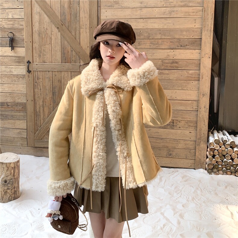 冬装新款皮毛一体2C092-8816-P195-K298,女装皮草,2C092