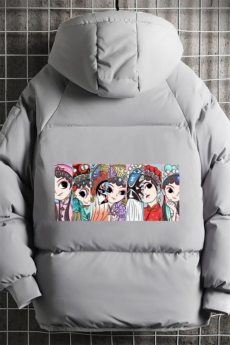 加厚加绒连帽衣男大码服男面包服男MY16250-P100网格挂拍,男装棉衣,电商A040A