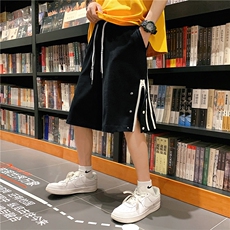 特P302024夏季短裤港风宽松韩版五分裤休闲裤XDK226，男装牛仔裤，电商B370
