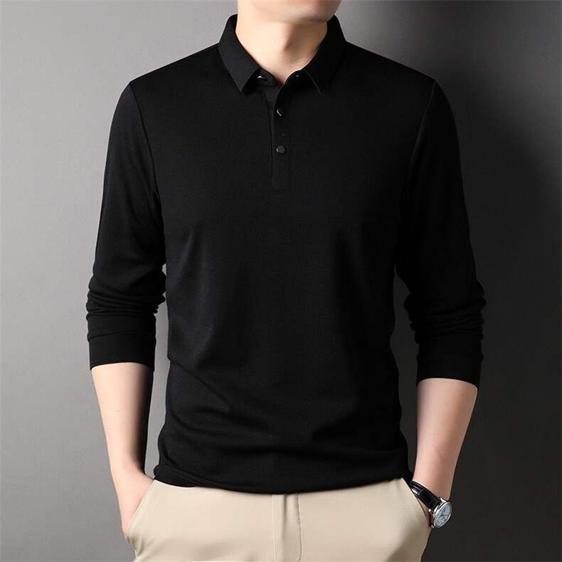 AG88153钱塘2020-3春季新款中年男士时尚休闲长袖T桖高品质P70,男装T恤,钱塘207-3