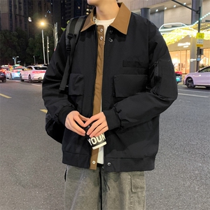 现货春季新款工装夹克男飞行员美式上衣外套A02513-P75