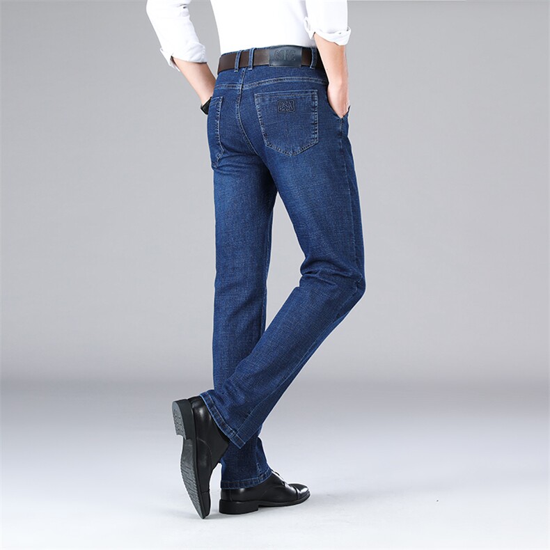 Z069钱塘2020-2中年男士春秋新款商务休闲时尚牛仔裤主推款P60,男装牛仔裤,钱塘207-2