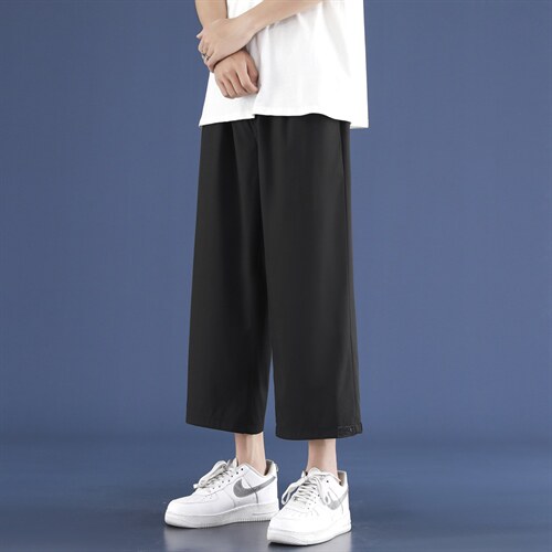 2023夏季新款男士冰丝休闲裤运动裤宽松潮流薄款1211-特批20,男装休闲裤,星座718-1