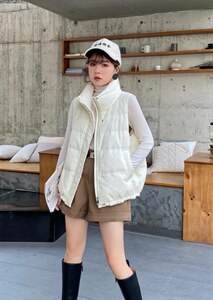羽绒马甲图片