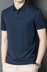 POLO衫男上衣半袖男装衣服男士体恤衫T恤潮牌休闲翻领爸爸短袖男，男装T恤，电商B212（原钱塘6029）