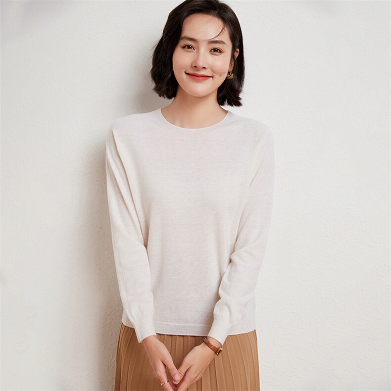 打底衫女2025年春季新款气质内搭气质套头毛衣图片