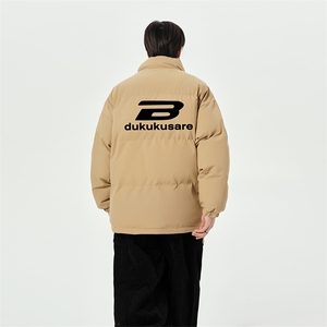 已注册日系宽松抖音直播高品质面包服羽绒棉男外套棉衣M1005特P75图片