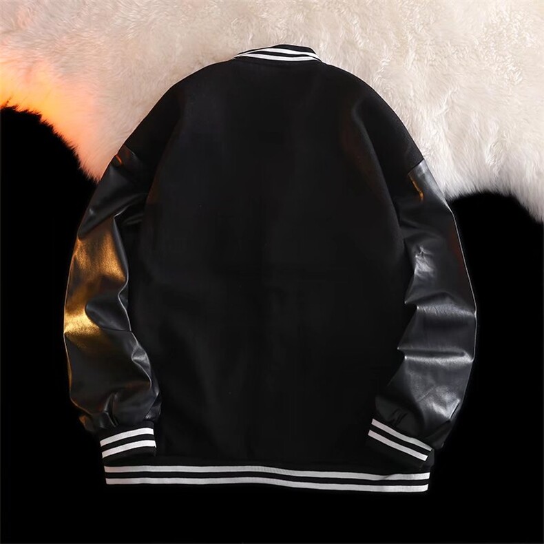 潮流夹克潮男春季棒球服刺绣夹克JK2122P46,男装夹克,星座1116-2