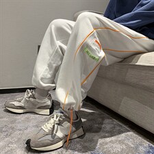 ！2023春夏新款潮牌中性运动裤男女休闲束脚裤卫裤K2029P50，男装休闲裤，电商B220
