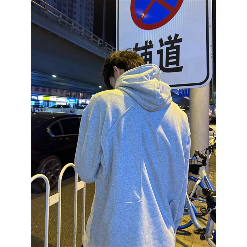 【有货】EY121CC-特P58忍者不规则卫衣男款拉链连帽外套,男装卫衣,星座1007（原301D）