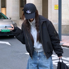 A590-P95美式高街复古飞行员夹克秋冬季夹棉棒球服外套棉衣，男装夹克，星座911
