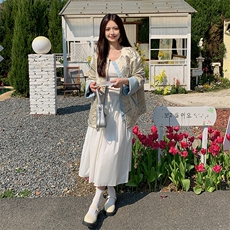 【】两面穿新中式风宽松显瘦牛仔外套2C2851013P165K248，女装短外套，2C285