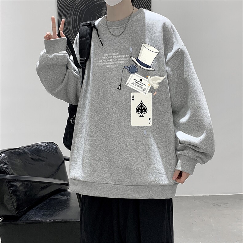 8XL圆领卫衣男超大码胖子肥佬大号长袖t恤S6373-P28,男装卫衣,电商A040