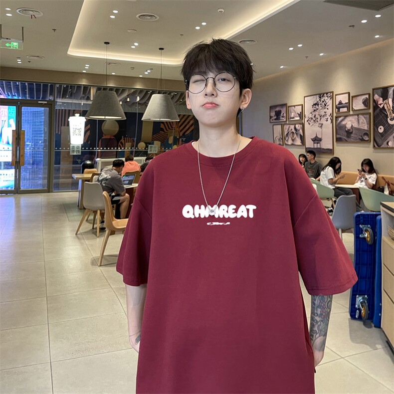 230g重磅纯棉! 夏季短袖t恤男半袖男NT195-特P 19  控38图片