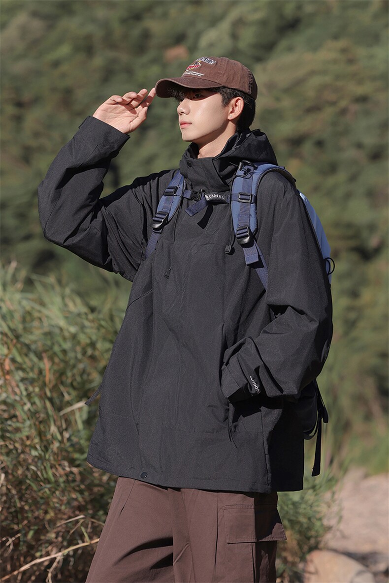 现货主推男女中性宽松夹克外套NCF02-P75,男装夹克,电商C303