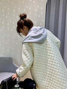 絎甩帽长款冬款图片