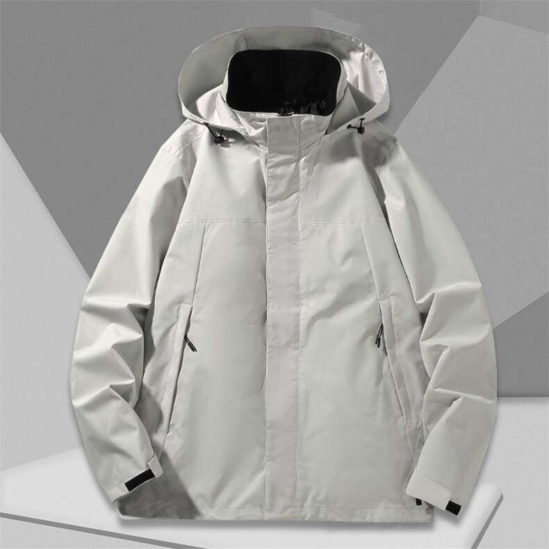 防风登山服男女四季户外冲锋衣潮流休闲夹克可拆卸内胆yr239-p240,男装夹克,星座1210A