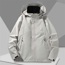 防风登山服男女四季户外冲锋衣潮流休闲夹克可拆卸内胆yr239-p240，男装夹克，星座1210A