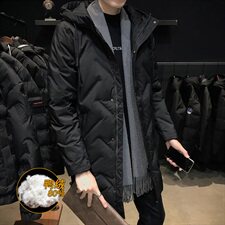 羽绒服男2020冬季新款中长款男士加厚外套DS275T，男装羽绒服，电商A102