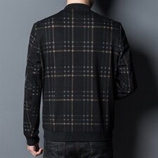 KCN2322-10新款夹克衫男立领拉链商务休闲男装短款外套P180，男装夹克，电商B360