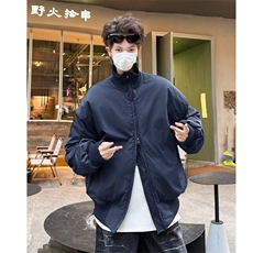 春秋立领棒球棉服男士廓形高级感冬季外套棉袄棉衣M8210/P95，男装棉衣，星座506