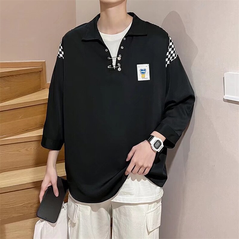 2022衬衫男士长袖韩版宽松潮流帅气休闲学生外套TS29P32,男装衬衫,星座1116-2