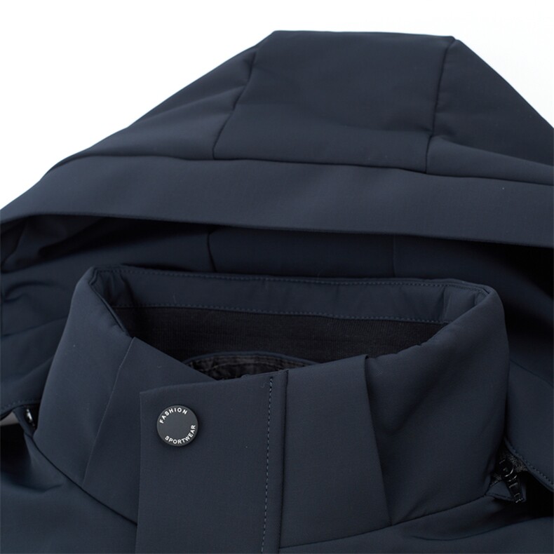 CD8827钱塘2020-2秋冬中年男士加绒保暖羽绒服连帽百搭外套P380,男装羽绒服,钱塘207-2