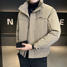 50白鸭绒大货男装羽绒服保暖冬季外套C317-Y5898-P205，男装羽绒服，电商C317