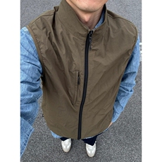 MJ124LL-特P53山系机能无袖坎肩马甲外套男高级感痞帅，男装背心/马甲，星座1007（原301D）