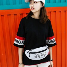 日系胸包百搭腰包男潮牌街头潮流个性斜挎包ins运动单肩包，鞋类箱包男包，星座510A-2