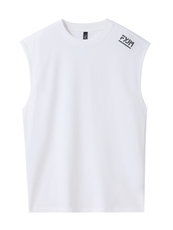 280g双纱无袖夏季凉爽速干纯色运动篮球背心短袖男士，男装T恤，航轩羊绒