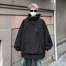 秋款男连帽夹克侧边开叉口袋拉链休闲外套JK8276P65，男装夹克，星座1013-1