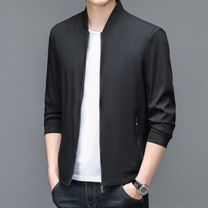 BJ22349钱塘2020-2中年男士春秋新款百搭商务休闲夹克外套P59图片