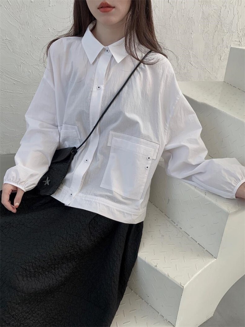 设计师款梭织衬衫《现货》，女装衬衫，YITI壹题