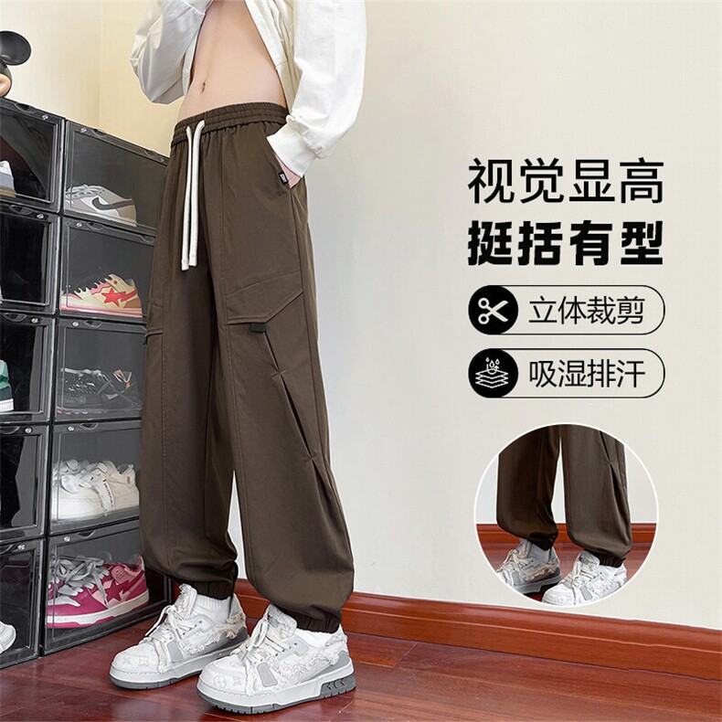 现货新款9508-P42 大码 控79春季休闲大码休闲裤图片