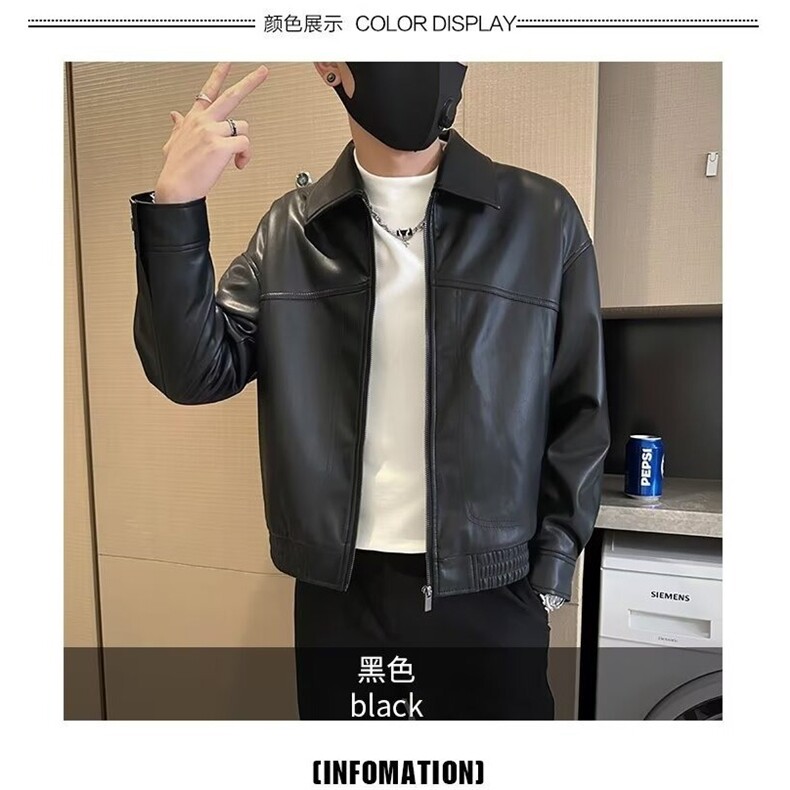 双层夹克时尚简约日系慵懒百搭ins气质新款潮流原宿流行文艺图片